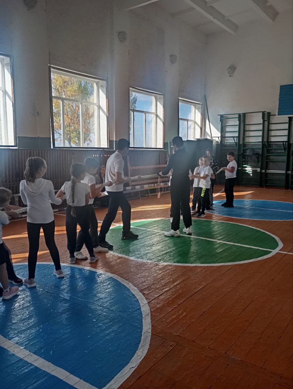 Спорт и физкультура в школе.